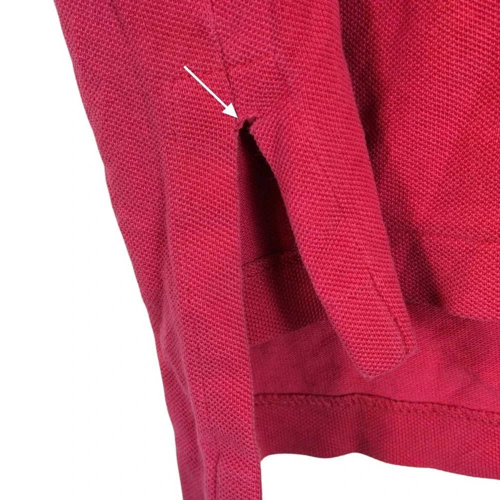 Polo Ralph‎ Lauren Polo Shirt Mens XL Pink Classic Pique Cotton Pony Preppy Baby